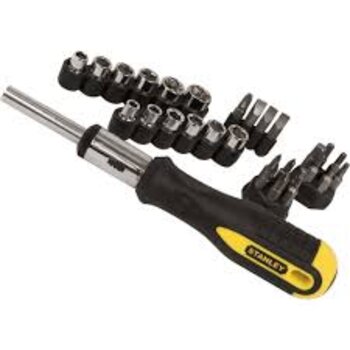 Chave Catraca 15 peças Multi Bits - Stanley